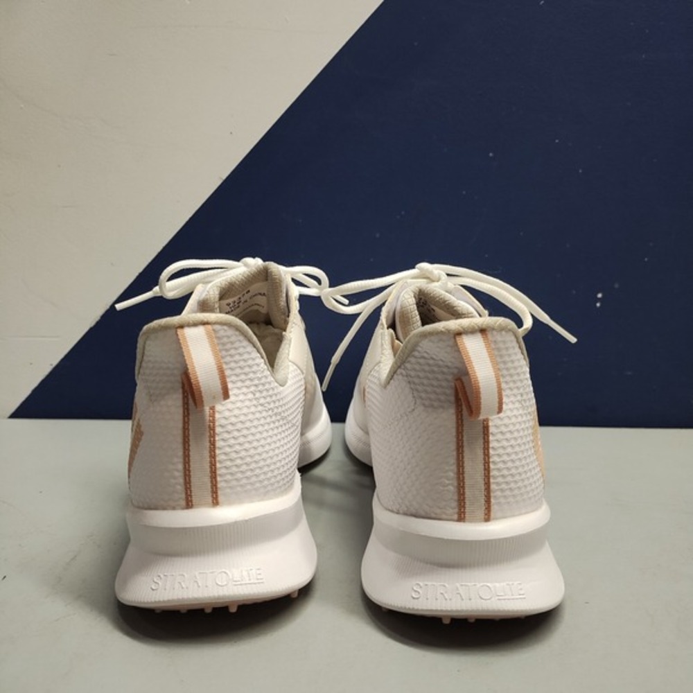 FootJoy FJ Fuel Spikeless Golf Shoes Womens US 10M White‎ Pink Lace Up 92378 EUC - Picture 3 of 13
